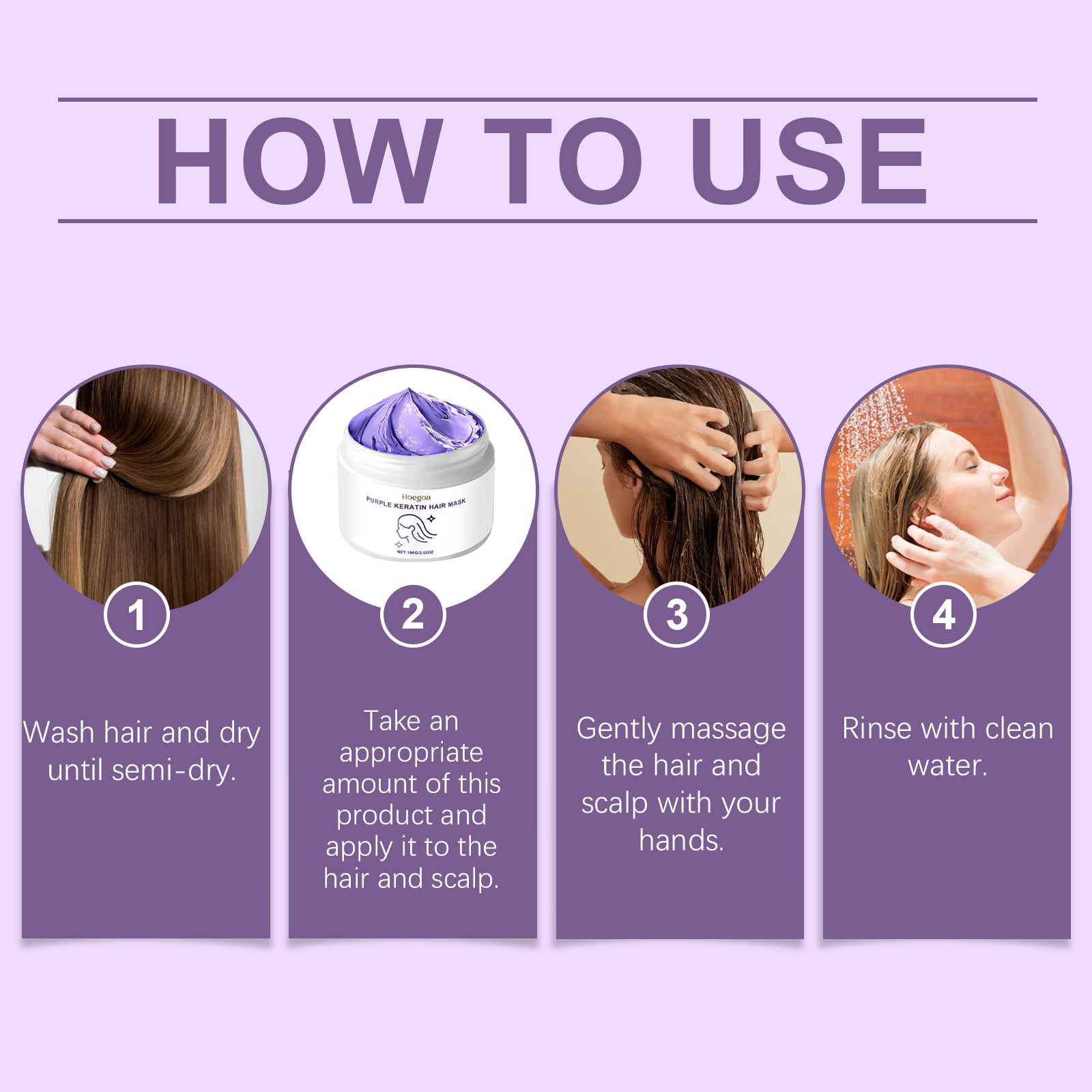 37% off on pair
 Keratin Purple Hair Mask For Dry And Frizzy Hair