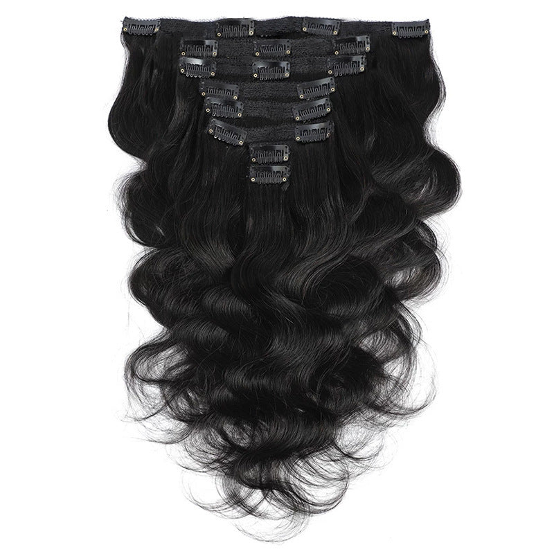 Body Wave Human Hair Clip in's