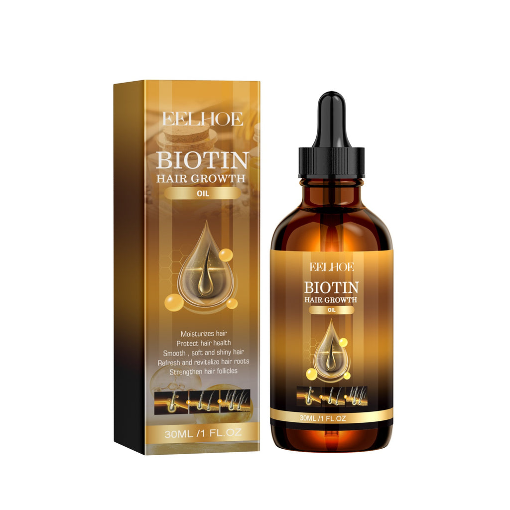 Biotin Hair Treatment Oil, Deeply Moisturizes Scalp for Massage Treatments
