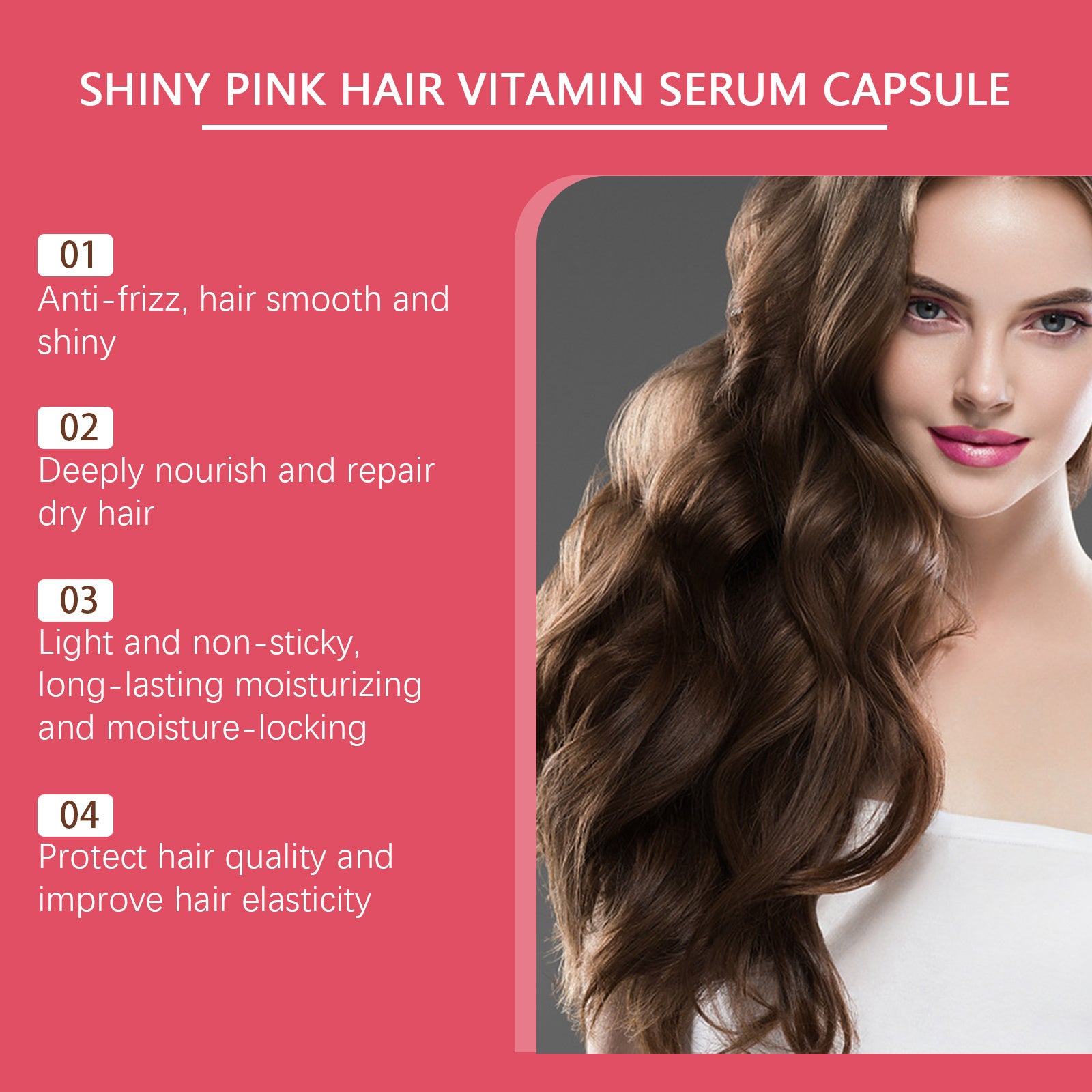 l Care Capsules - Relieve Dry, Frizzy, Split Ends for Smooth Hair Care Hair Oil.