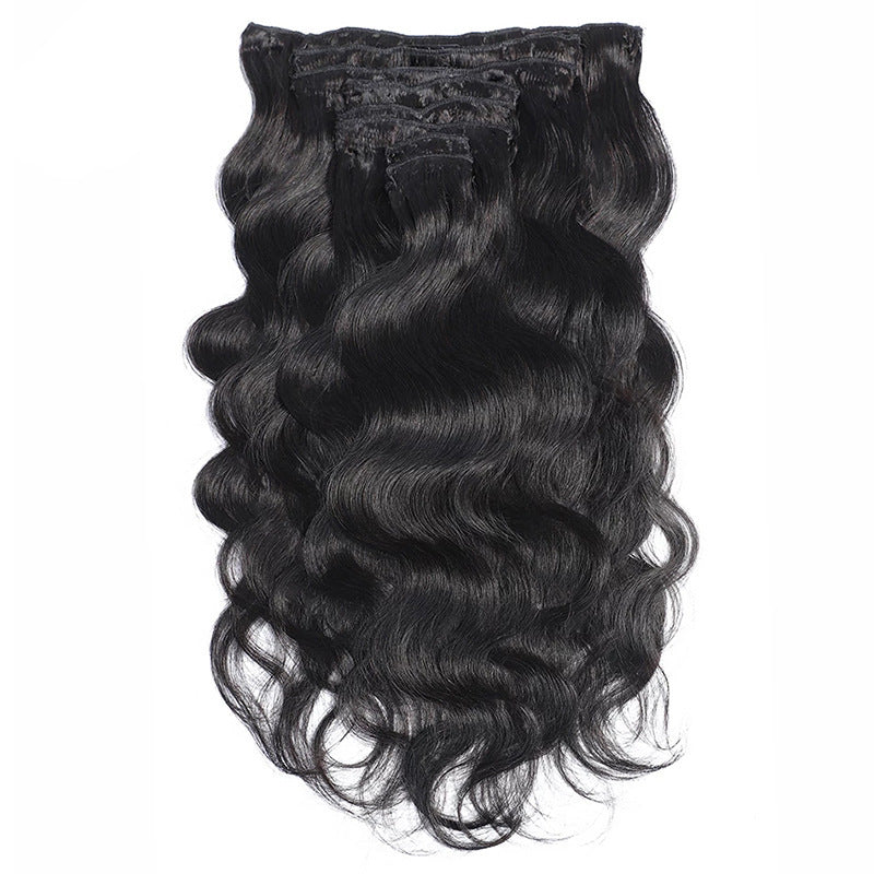 Body Wave Human Hair Clip in's