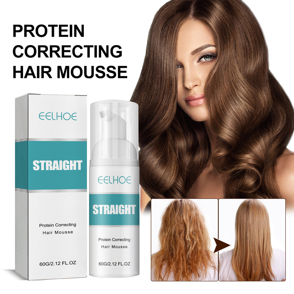 Hair Straightening Mousse and Leave in Conditioner