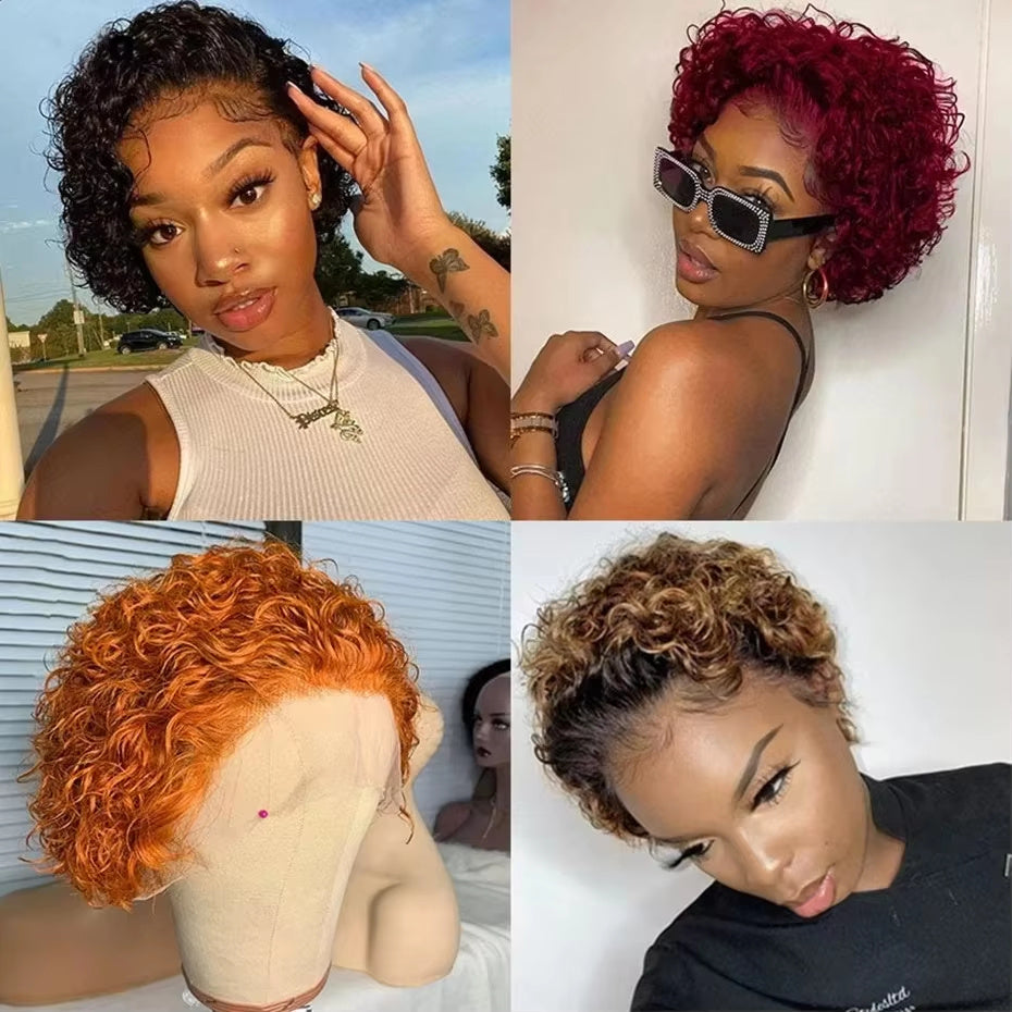Brazilian Pixie13x1 HD Lace Front