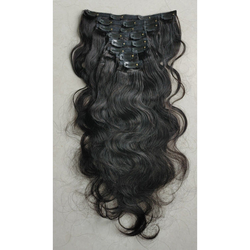 Body Wave Human Hair Clip in's