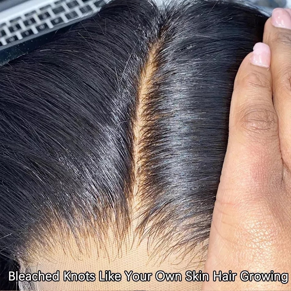 6x4 Vietnamese Raw Virgin Human Hair Wig.
Transparent Lace, Pre-Plucked & Bleached Knots