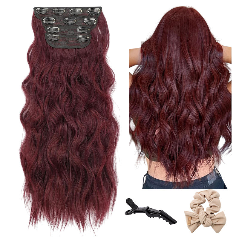 Wavy Synthetic clip in