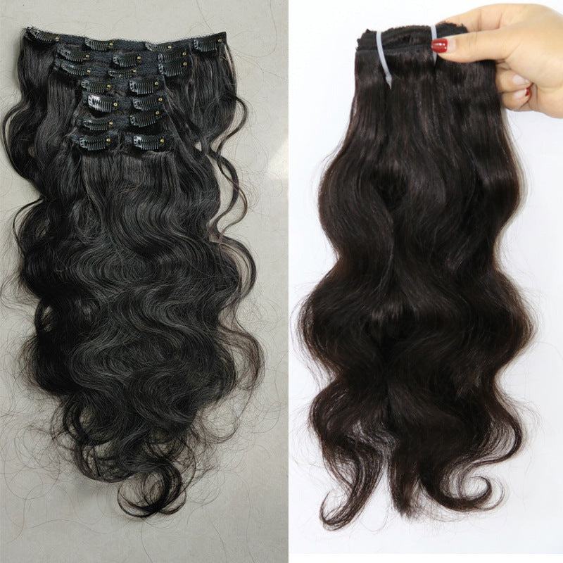 Body Wave Human Hair Clip in's