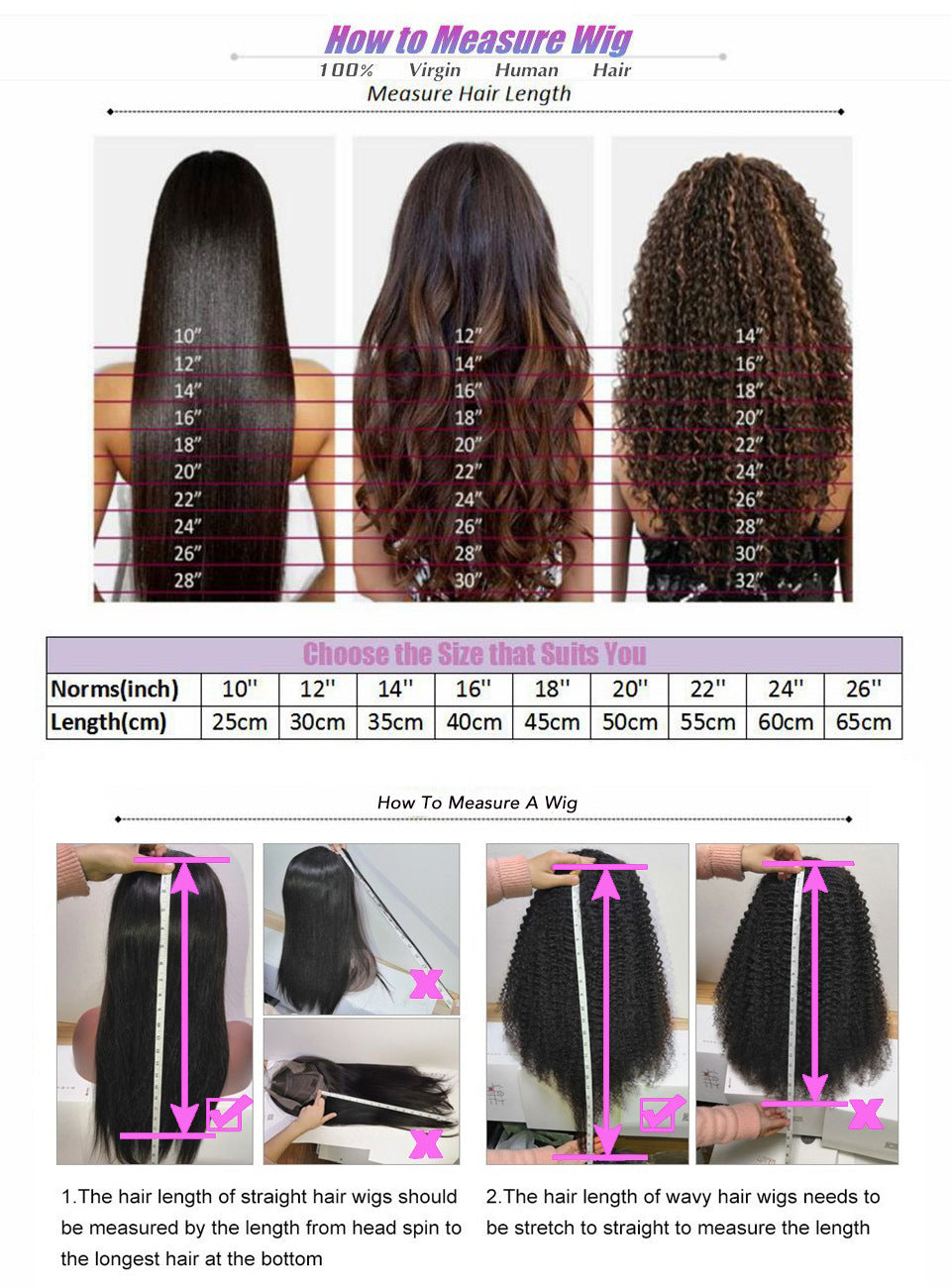 Light Blue Body Wave Human Hair Lace Front Wig.