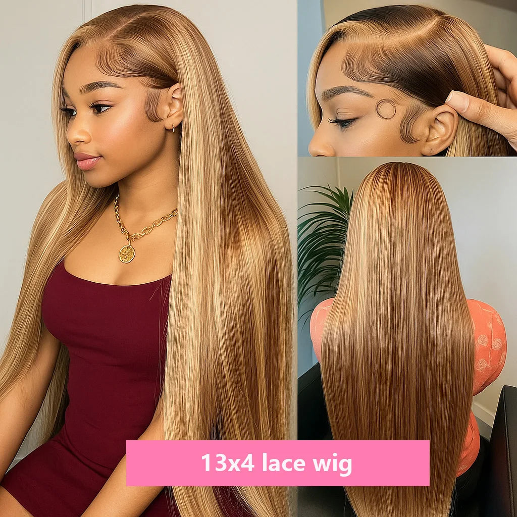 Brazilian Ombre Honey Blonde Wig