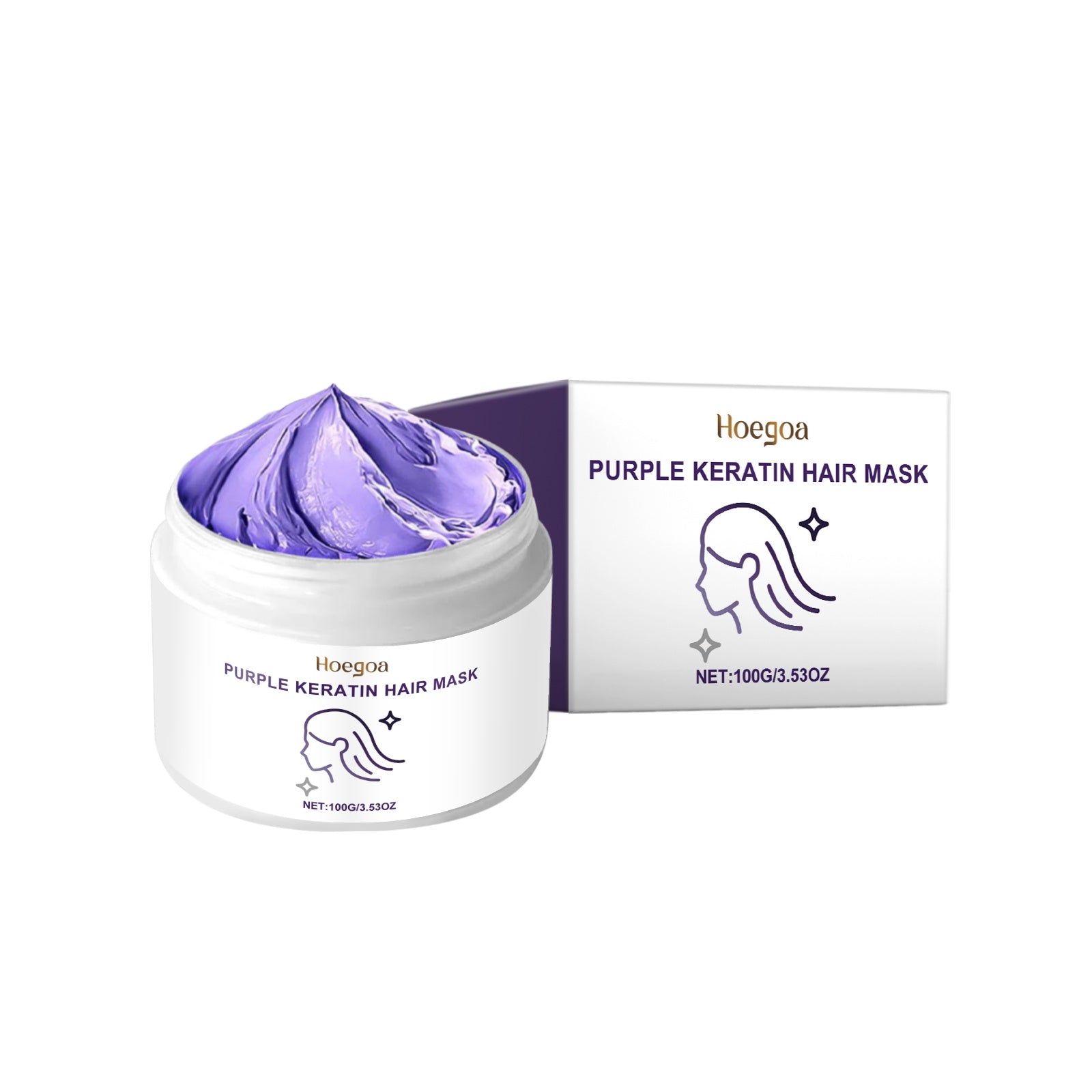37% off on pair
 Keratin Purple Hair Mask For Dry And Frizzy Hair