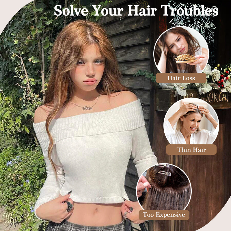 Wavy Synthetic clip in