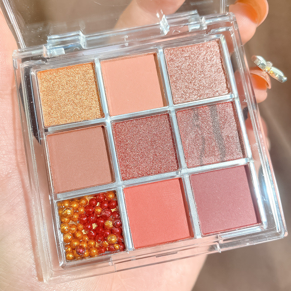 Glitter Nude Makeup Eye Shadow Plate