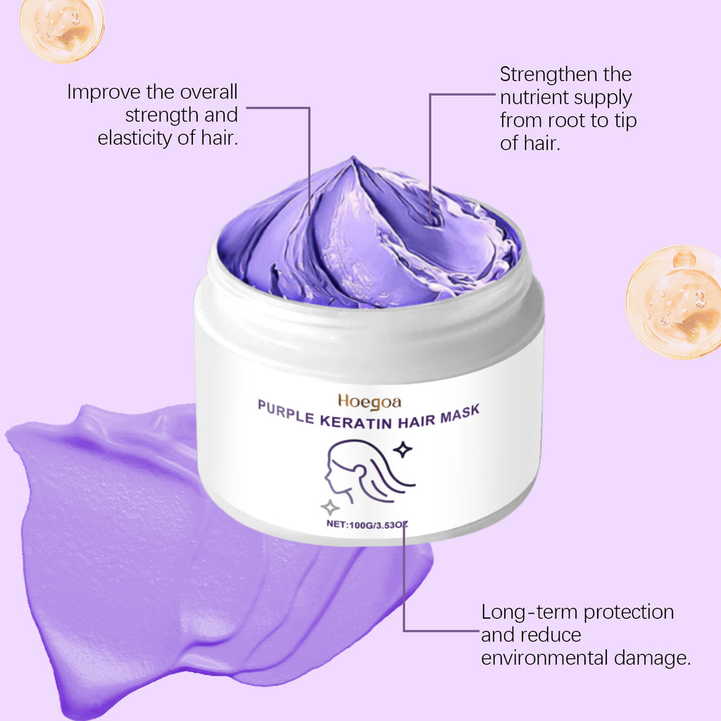 37% off on pair
 Keratin Purple Hair Mask For Dry And Frizzy Hair