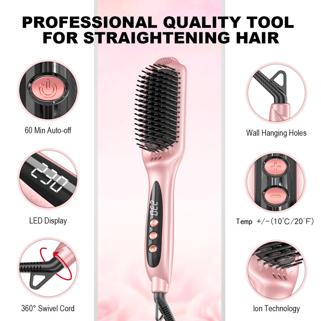 Straightener Hair Comb, Can Be On Tk