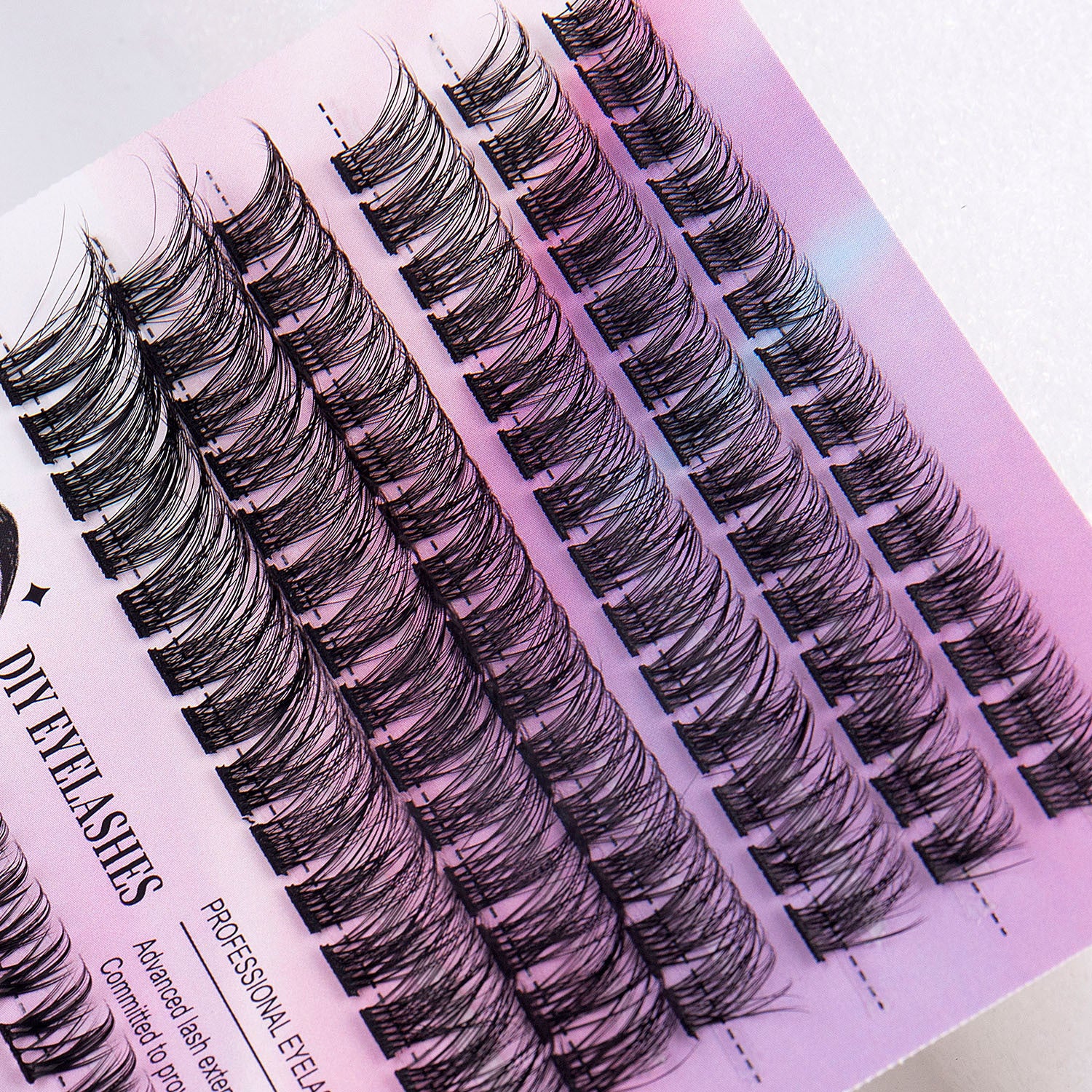 Premium set of lashes|
300 lash clusters w/ tools & glue